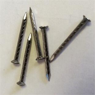 Image displaying 5 Serrated Heel Nails for Shoe Repairs