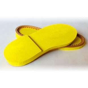 Photo of a pair of yellow Eva Randed Sole Units