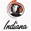 View of the Indiana Rubber Shoe Company Logo
